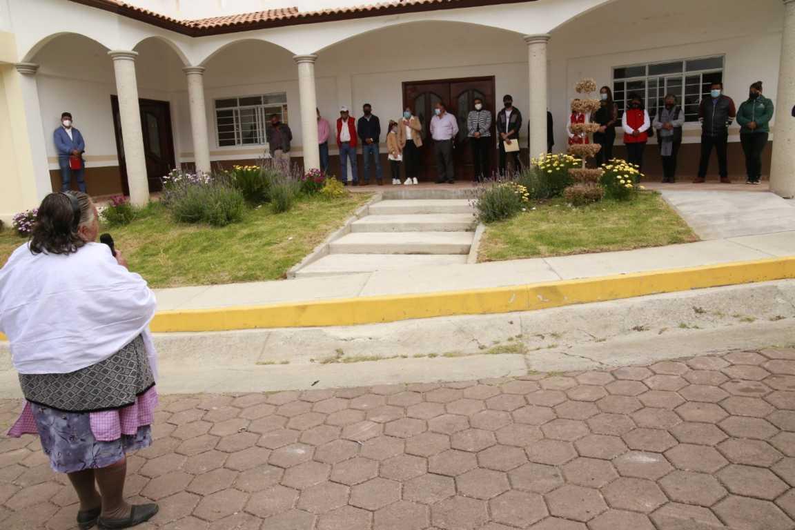Hoy Atlangatepec tiene una casa del abuelo: Macías González 