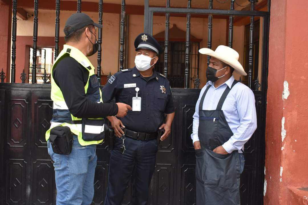 Alcalde de Nativitas refuerza la seguridad en San Miguel del Milagro