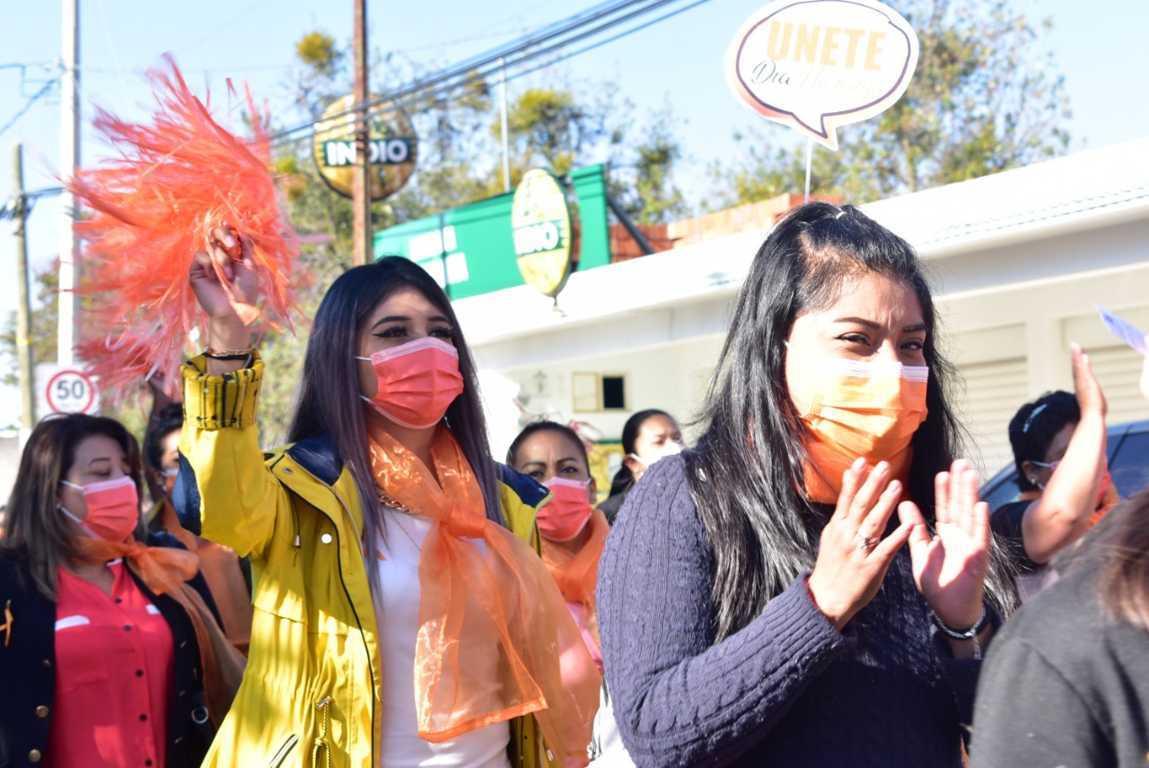 En Yauhquemehcan se conmemoró el Día Internacional para la Eliminación de la Violencia contra las Mujeres