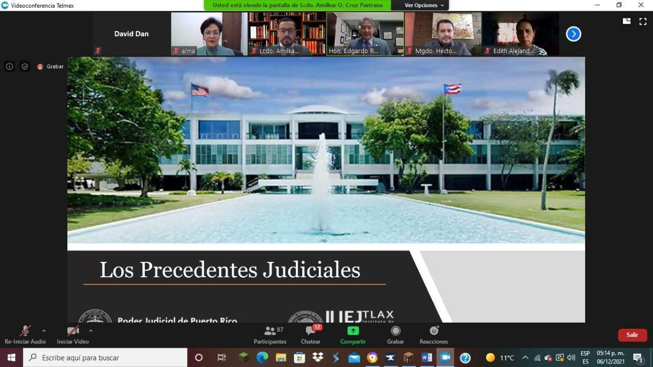 Inaugura Maldonado Bonilla el Seminario Internacional “Precedentes Judiciales” 