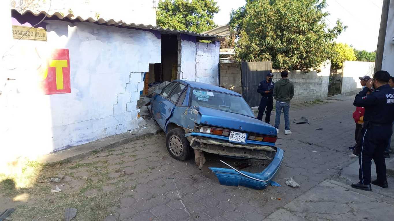 Recupera Policía de Totolac un auto con reporte de robo y asegura a una persona 