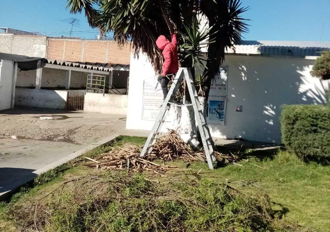 Realiza Ayuntamiento de Huamantla labores de mantenimiento en el rastro municipal