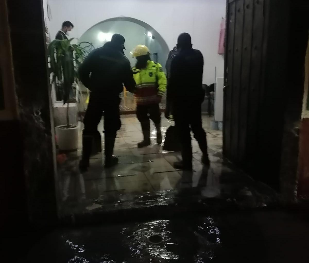 Saldo blanco tras intesa lluvia en Huamantla: Protección Civil Municipal