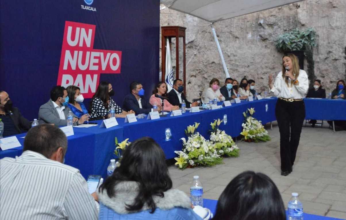 Encabeza Cecilia Patrón instalación del Sistema PAN en Tlaxcala