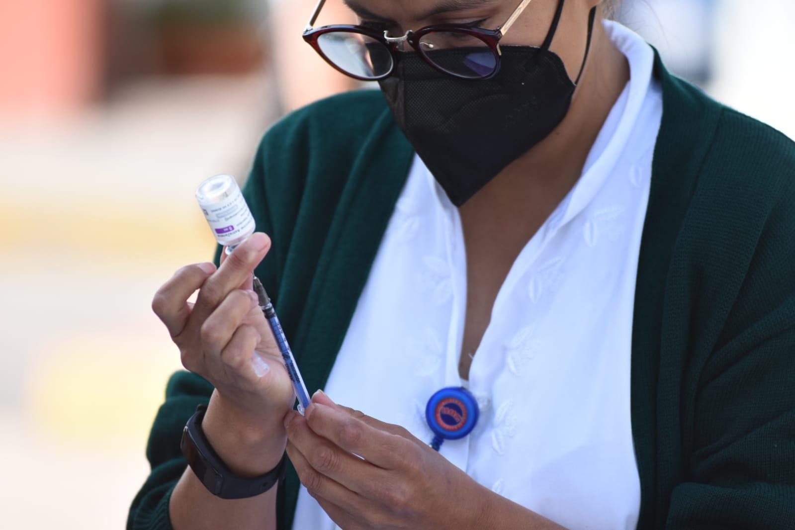 Instalan módulo de vacunación covid en Ocotlán