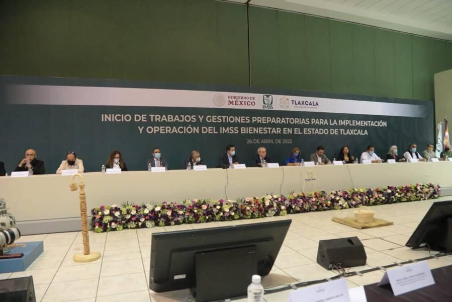Inician trabajos para implementar IMSS Bienestar en Tlaxcala 
