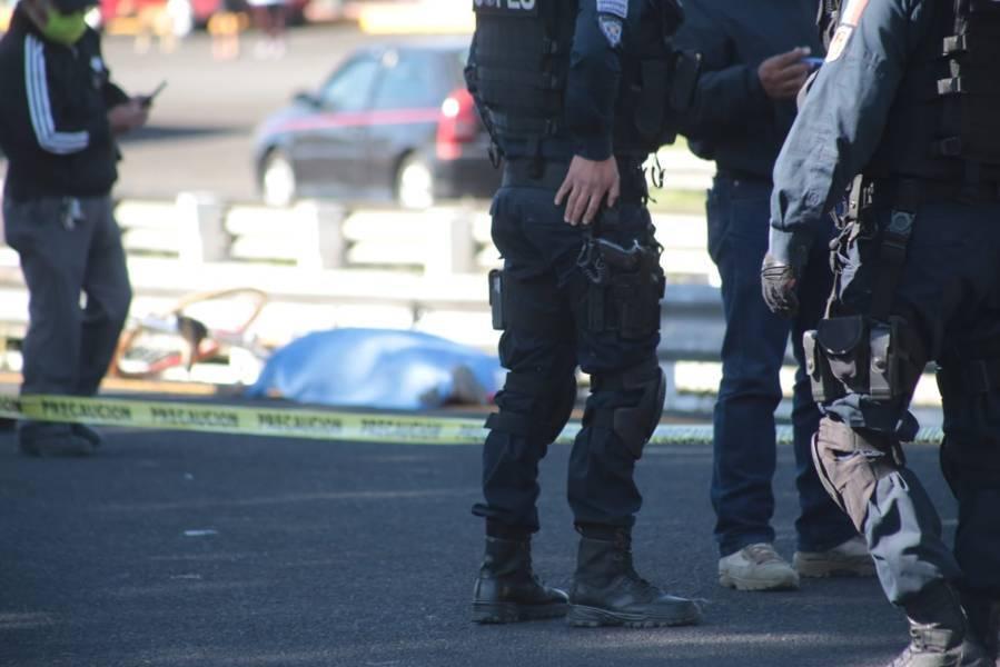 Muere ciclista atropellado por patrulla de la policía estatal en Tenancingo