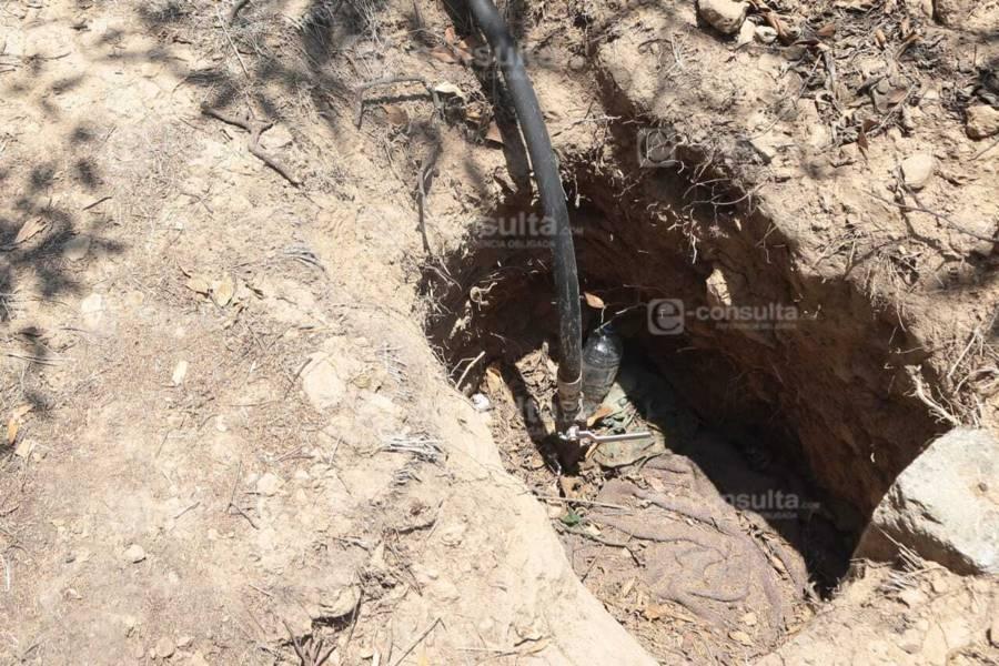 Localizan toma clandestina de gas natural en Amaxac
