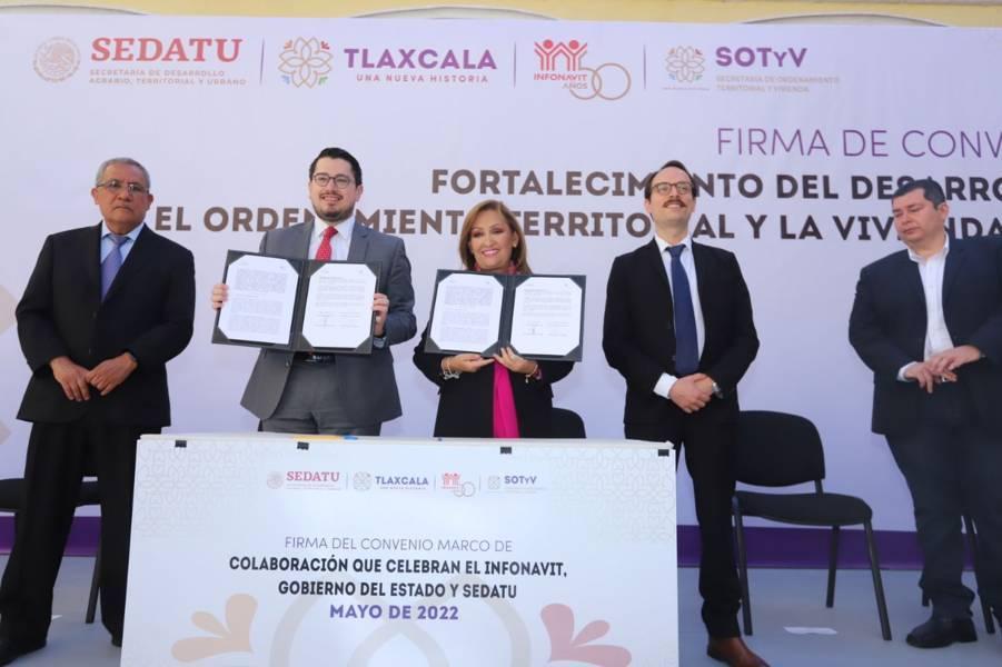 En Tlaxcala impulsarán el acceso a la vivienda y al desarrollo urbano ordenado