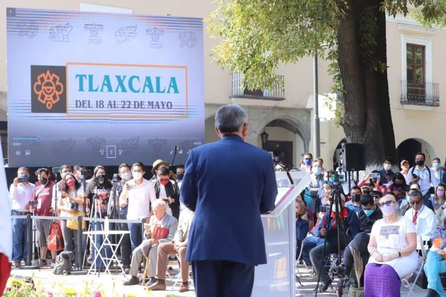 Difunden autoridades de los tres niveles de gobierno patrimonio cultural de Tlaxcala