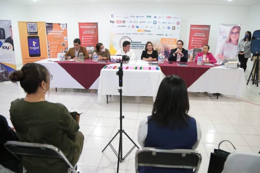 En junio llegará a Tlaxcala el Primer Congreso Internacional de Negocios 2022