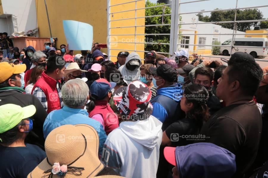Sin acuerdos entre presidente y pobladores de Xicohzinco