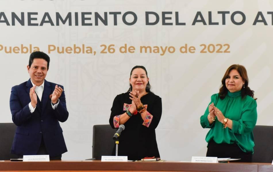 Continúan los gobiernos Federal, de Puebla y Tlaxcala trabajo interinstitucional para el saneamiento del alto Atoyac