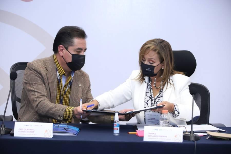 Lorena Cuéllar tomó protesta al Comité Estatal de Apoyo al Censo Agropecuario 2022
