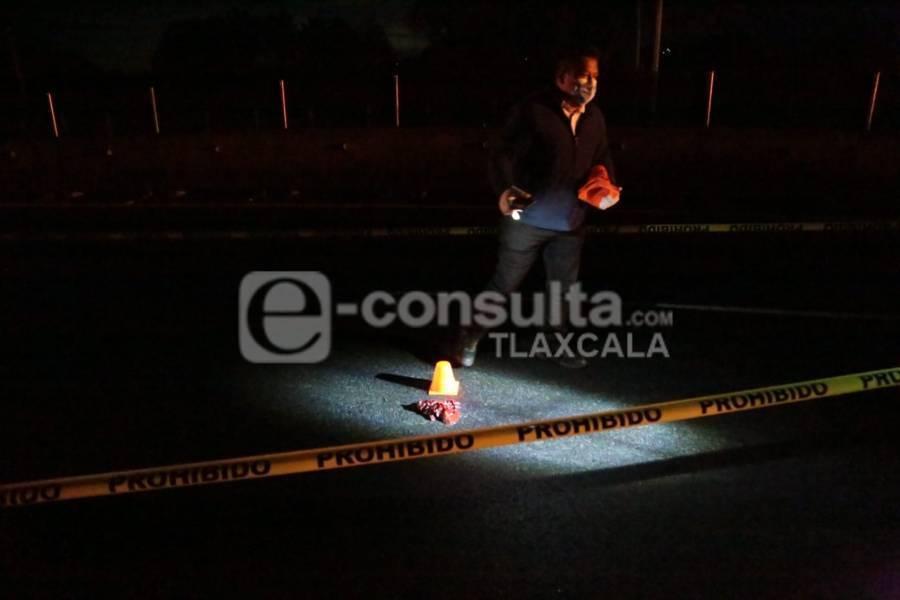 Muere atropellado un hombre en Xaltocan; el cuerpo quedó desmembrado por los vehículos