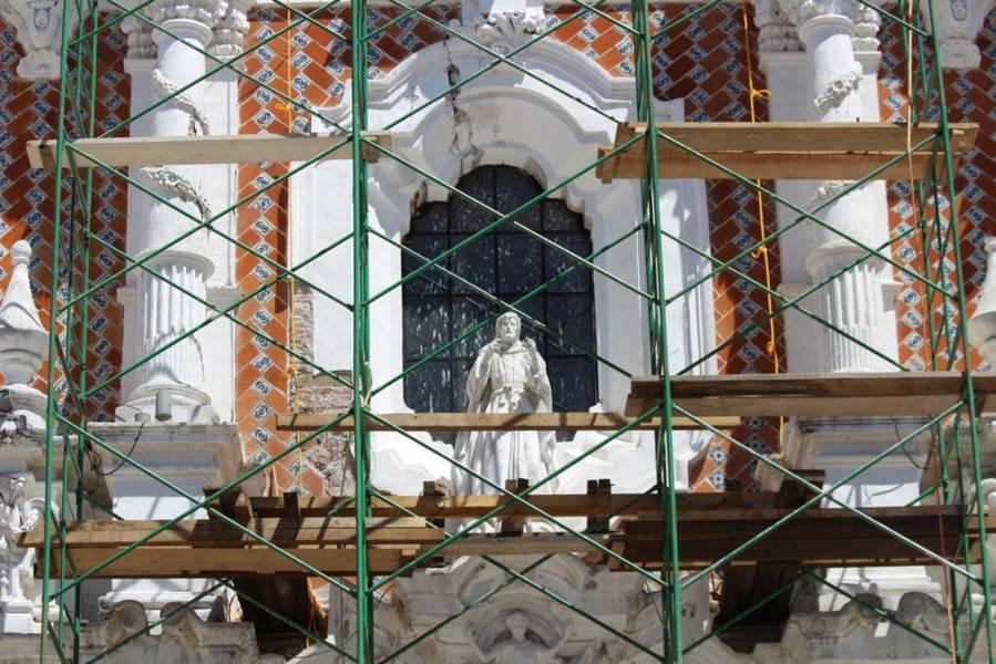 Continúan trabajos de reconstrucción de la Iglesia “San José”