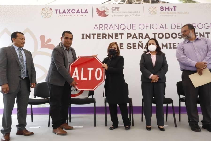 Tlaxcala, segunda entidad en lograr conectividad para zonas rurales