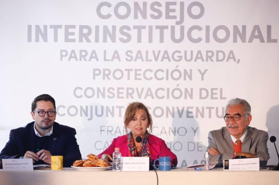 Gobernadora Lorena Cuéllar encabezó la primera sesión ordinaria del CONSAFRAN