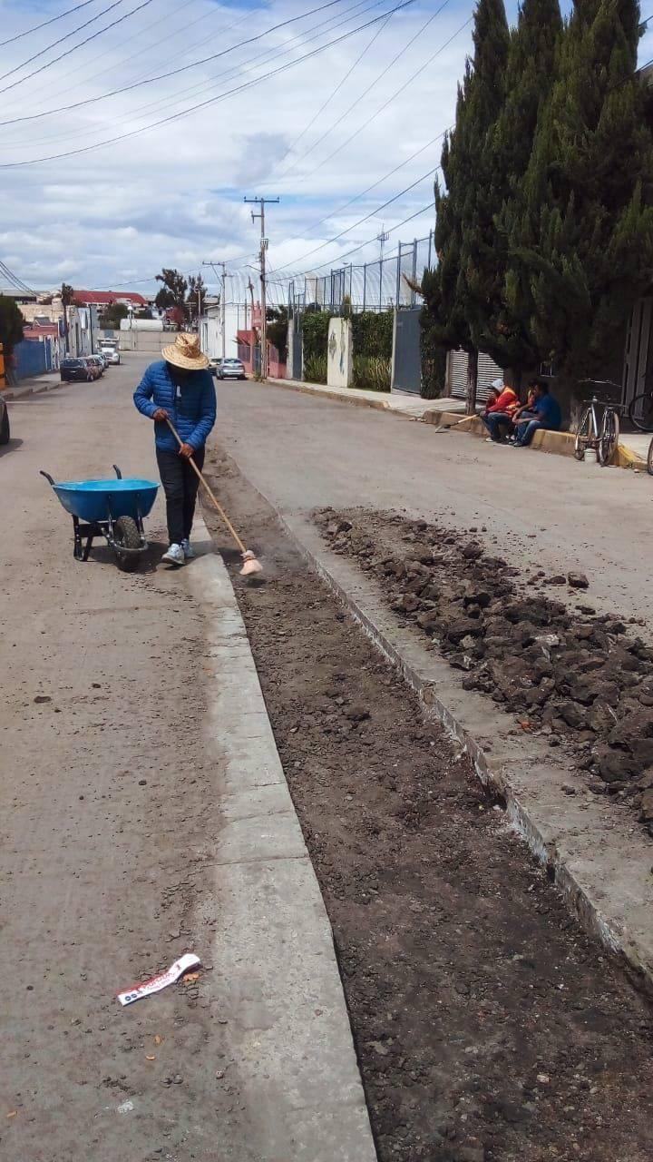 Corrige Gobierno de Apizaco problema de drenaje en Granjas de Guadalupe 