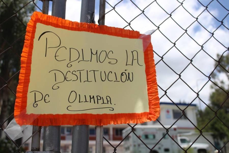 Alumnos de la escuela de enfermería exigen destitución de Olimpia Gutiérrez 