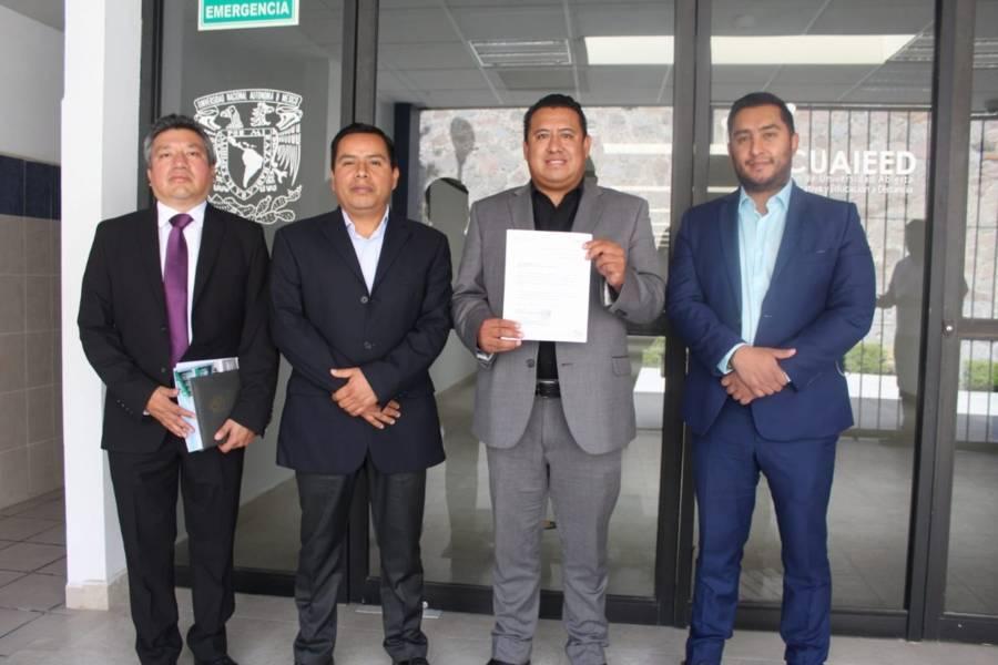 Tecnológico de Tlaxco y SUAYED-UNAM firman convenio de colaboración 