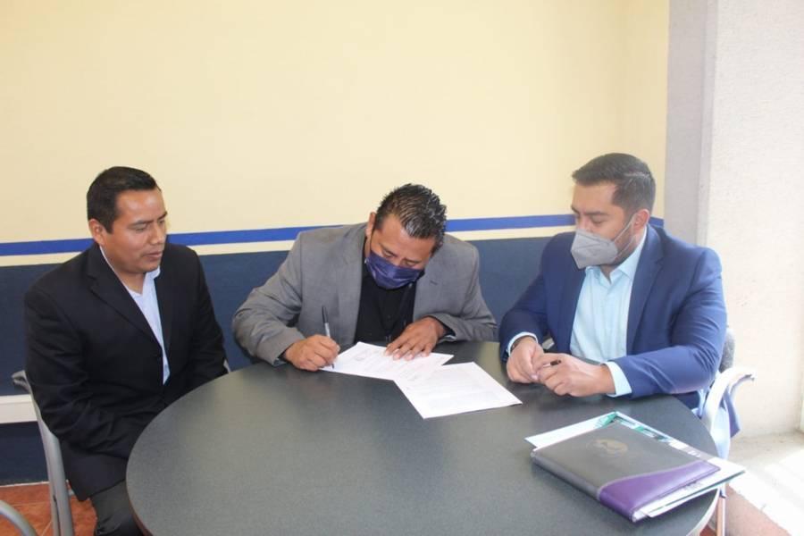 Tecnológico de Tlaxco y SUAYED-UNAM firman convenio de colaboración 