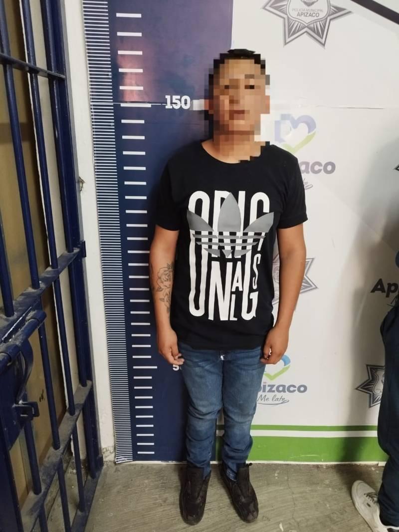 SSC y Policía Municipal de Apizaco detuvieron a presuntos responsables de robo