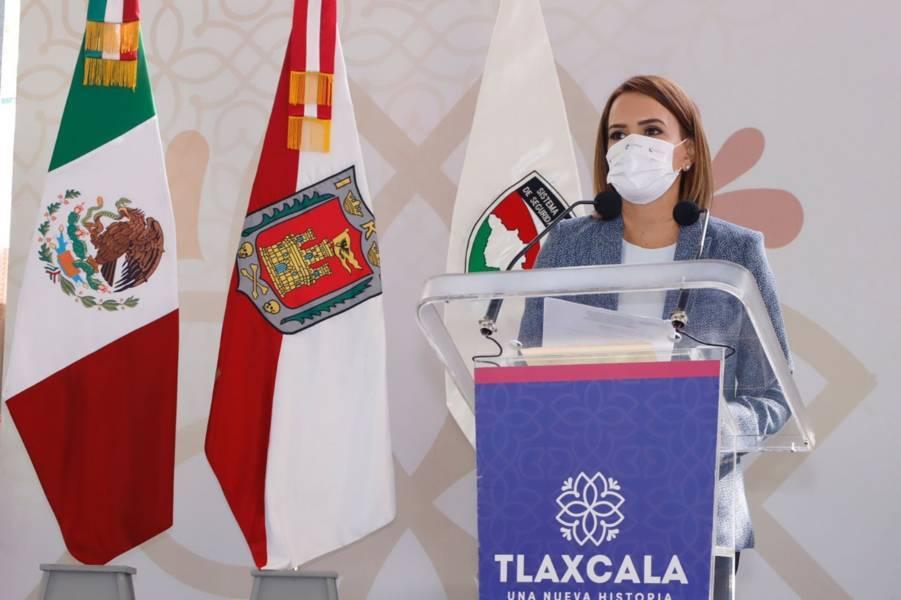 Colocó Gobernadora Lorena Cuéllar primera piedra para la construcción del C5i 