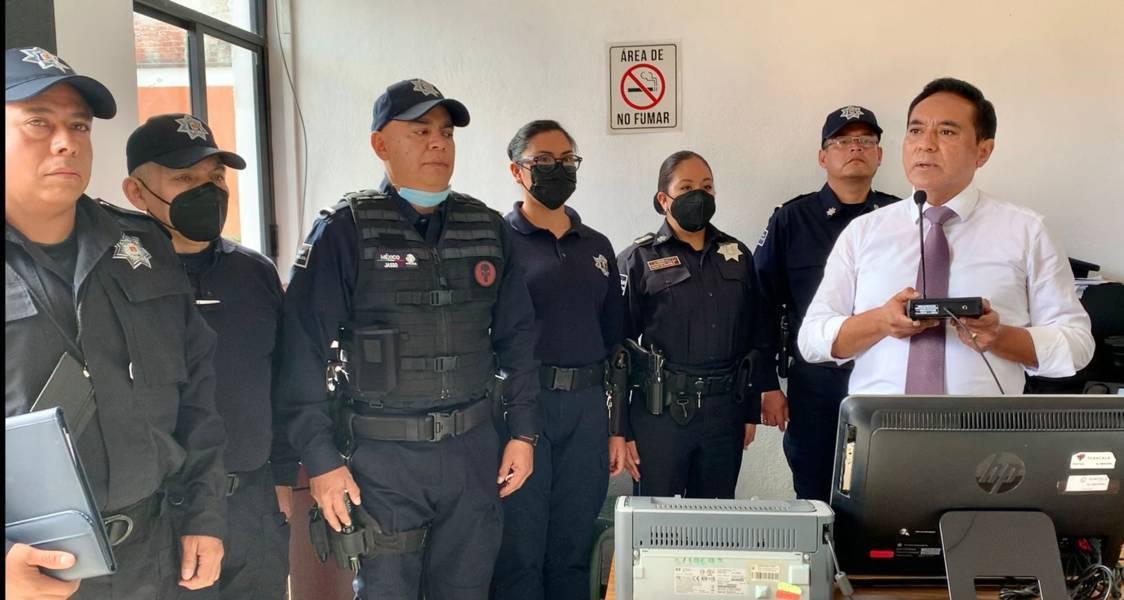 Designa el presidente municipal de Tlaxcala, Jorge Corichi, a nuevo mando de la Policía