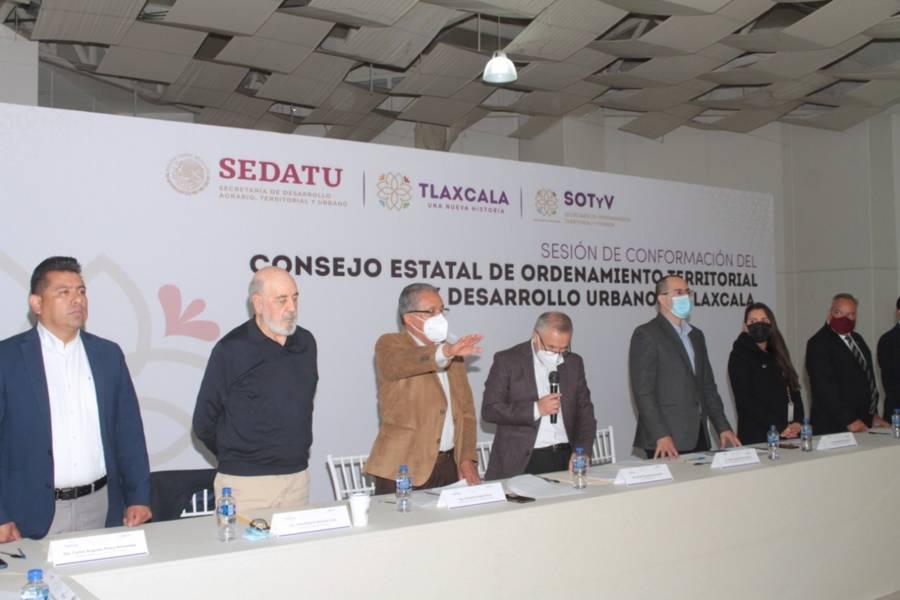 Fundamental, la voluntad política para el ordenamiento territorial y urbano de Tlaxcala: Segob