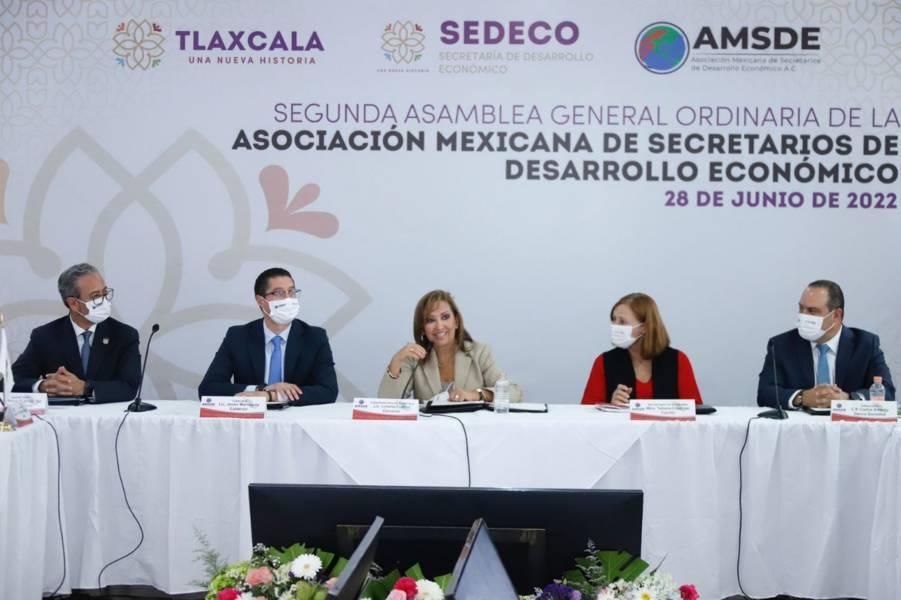 Tlaxcala, dentro de los tres primeros lugares a nivel nacional con mayor crecimiento y recuperación económica: Gobernadora 