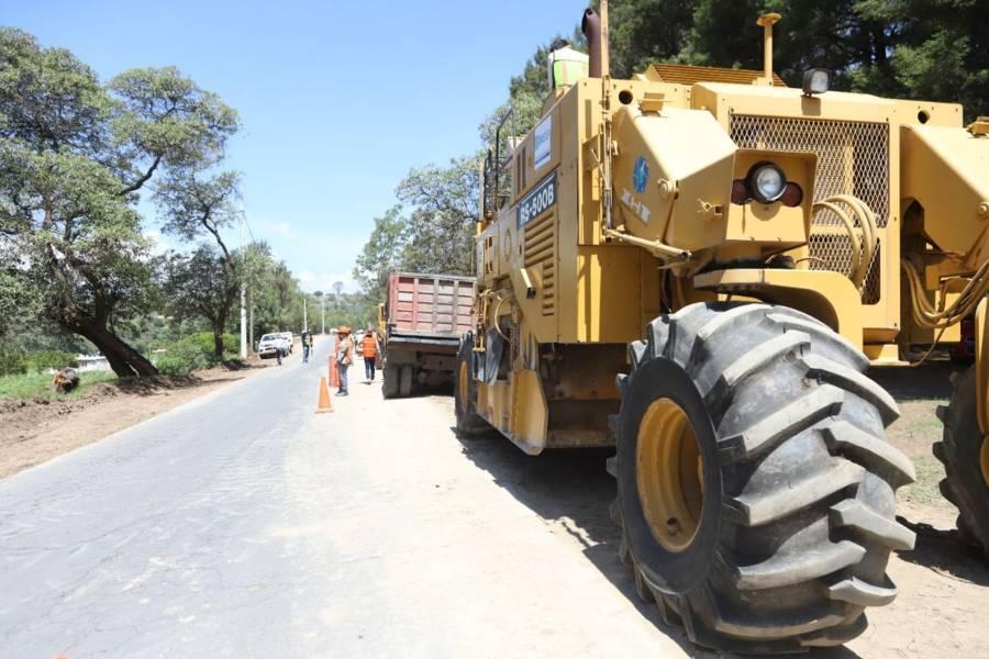 Da banderazo Gobernadora Lorena Cuéllar a rehabilitación de carreteras en la Zona Sur de la entidad 