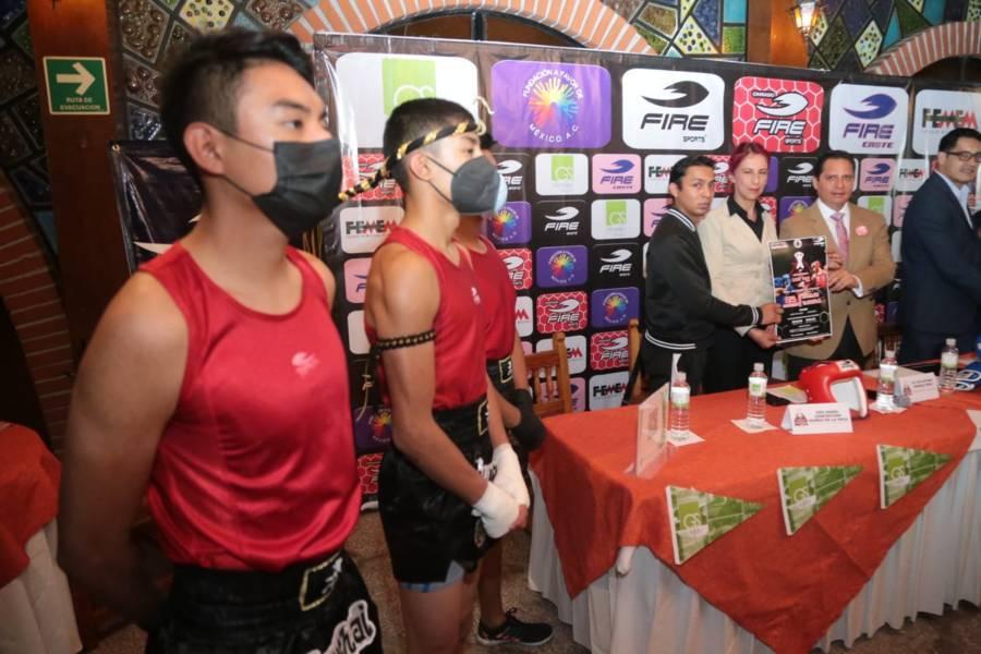 Presentan Tercer Campeonato Abierto de Muay Thai