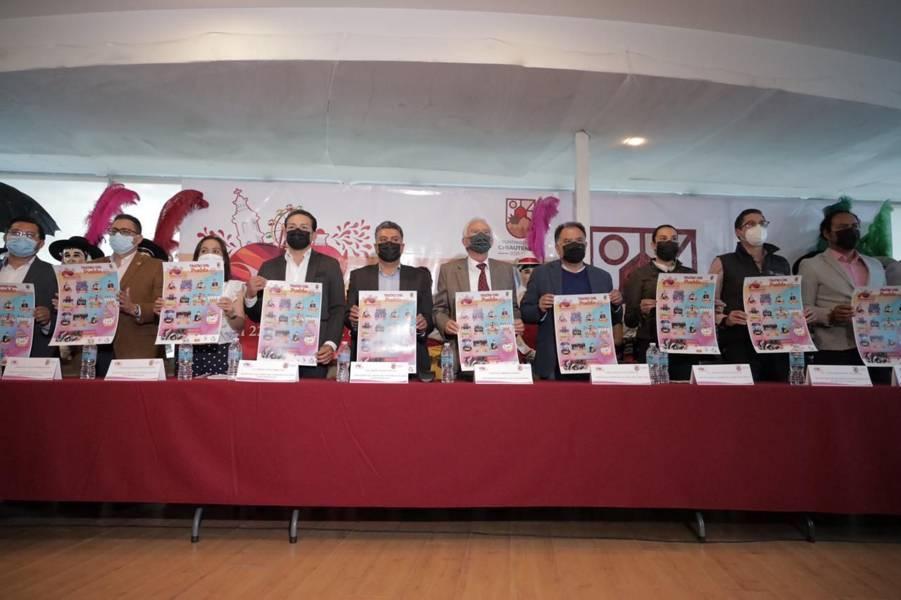 Chiautempan se engalana con la presentación del cartel de La Feria 2022