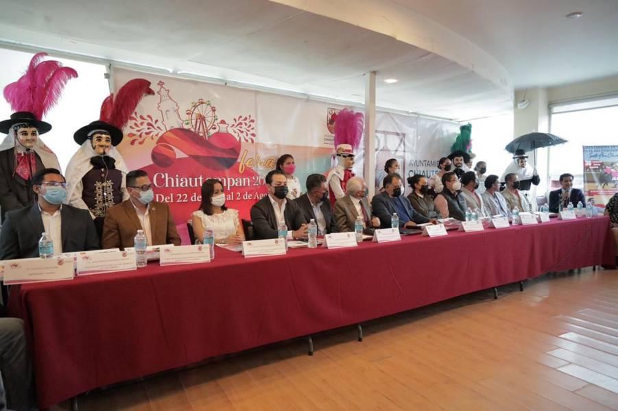 Chiautempan se engalana con la presentación del cartel de La Feria 2022
