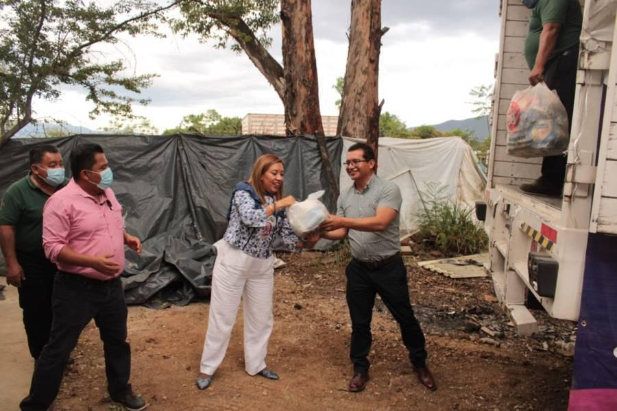 Envía Tlaxcala apoyo a damnificados por el Huracán Agatha en Oaxaca 