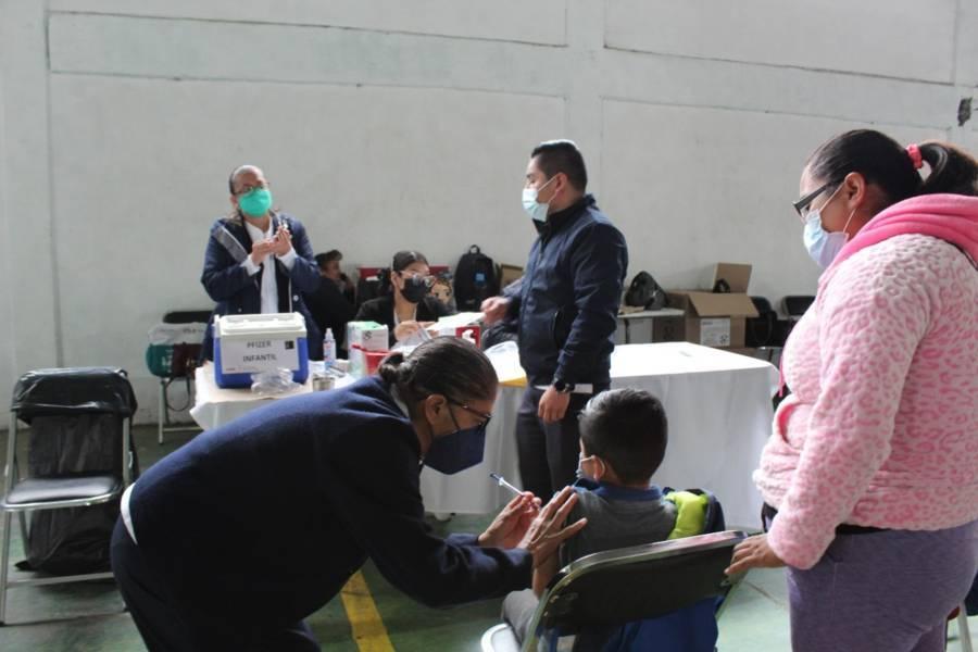 Recibirán 17 municipios de Tlaxcala vacuna contra Covid-19 para infantes de 5 a 11 años