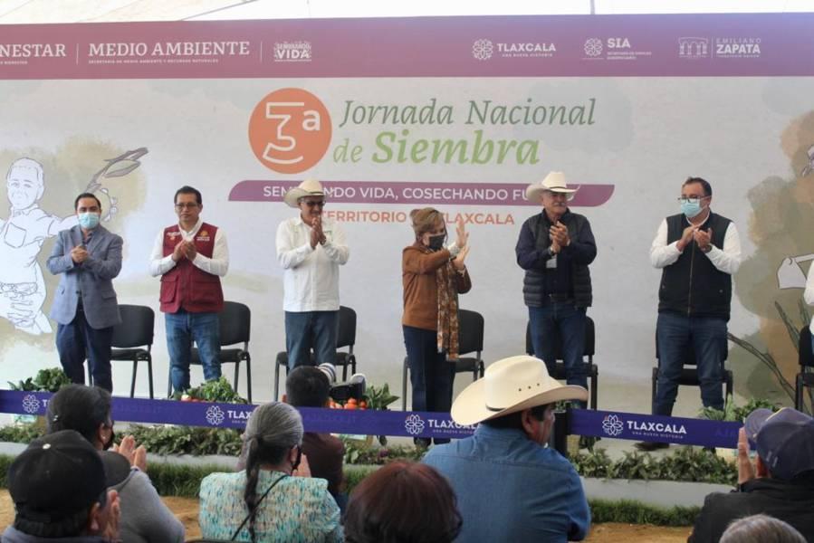 Lorena Cuéllar presenta la 3ra Jornada Nacional de “Sembrando Vida, Cosechando Futuro” 