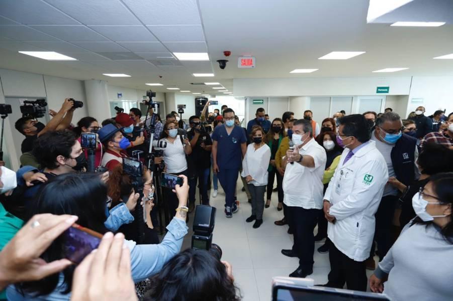 Supervisa Gobernadora Lorena Cuéllar nuevo hospital IMSS-BIENESTAR Tlaxcala “Anselmo Cervantes Hernández”