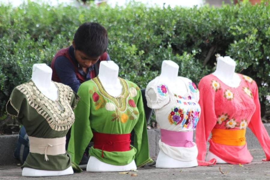 El trabajo infantil es cada día mas común  en las calles de Tlaxcala