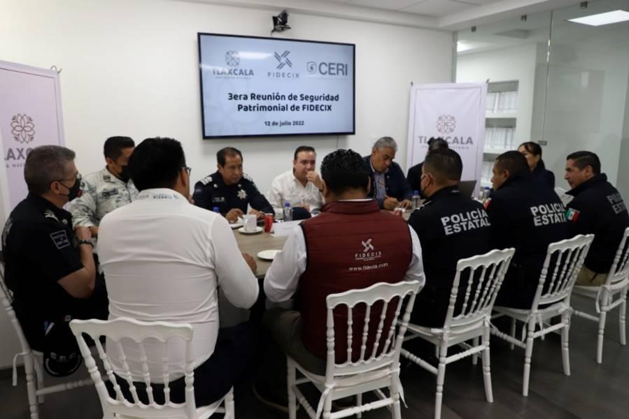Participa SSC en reunión de seguridad con FIDECIX