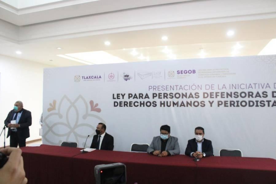 Se realiza la presentación de la iniciativa de ley para personas defensoras de los derechos humanos y periodistas 