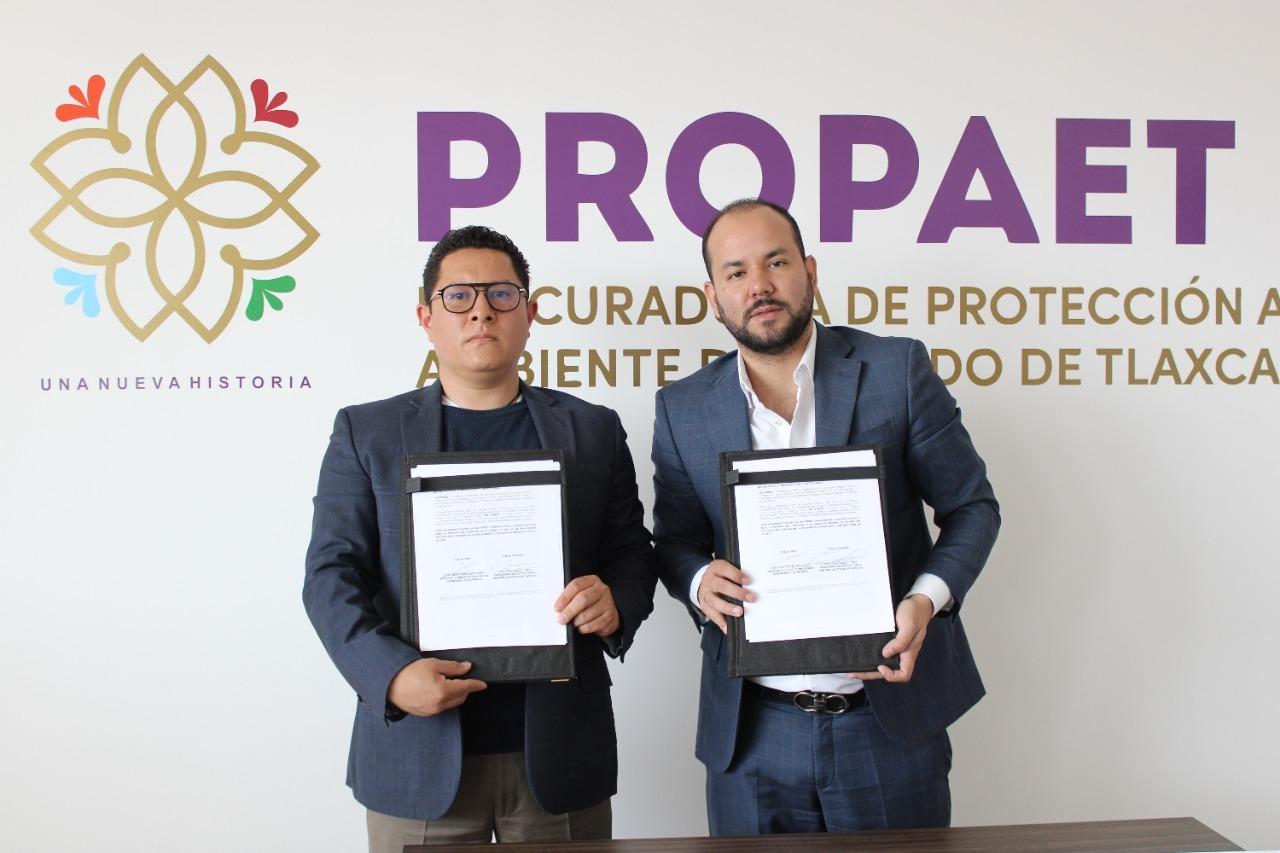 Firman convenio PROPAET y UIPET para combatir la corrupción
