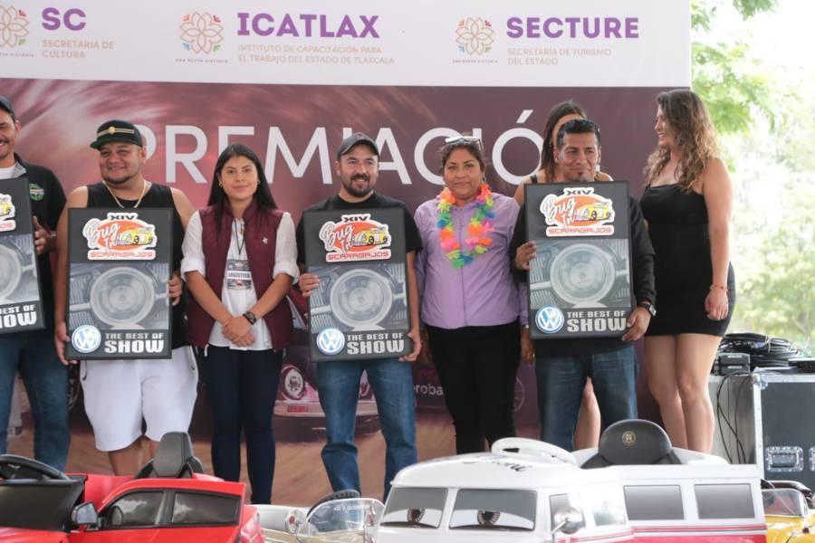 Premian mejores VW del XIV Bug in Scarabajos, Tlaxcala