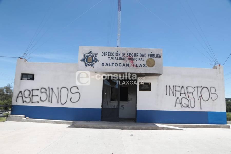 Despiden a todos los policías municipales de Xaltocan 