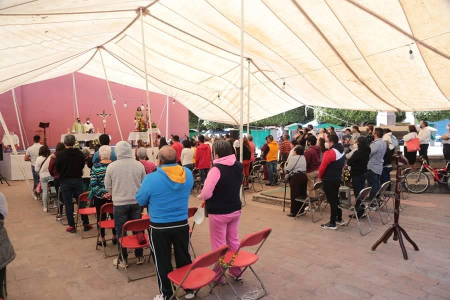 Templo de San José recibe a fieles a casi cinco años del 19-S
