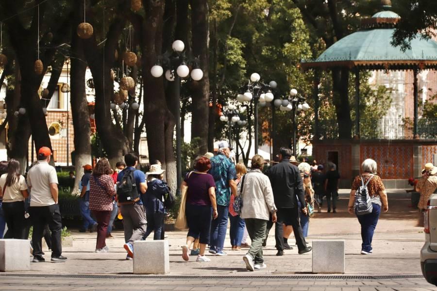 Las calles de Tlaxcala lucen desiertas ante inicio de periodo vacacional