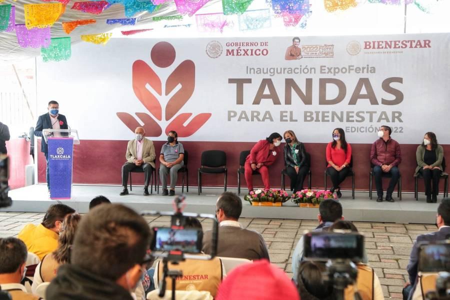 Inauguración ExpoFeria Tandas para el Bienestar edición 2022 en Panotla 