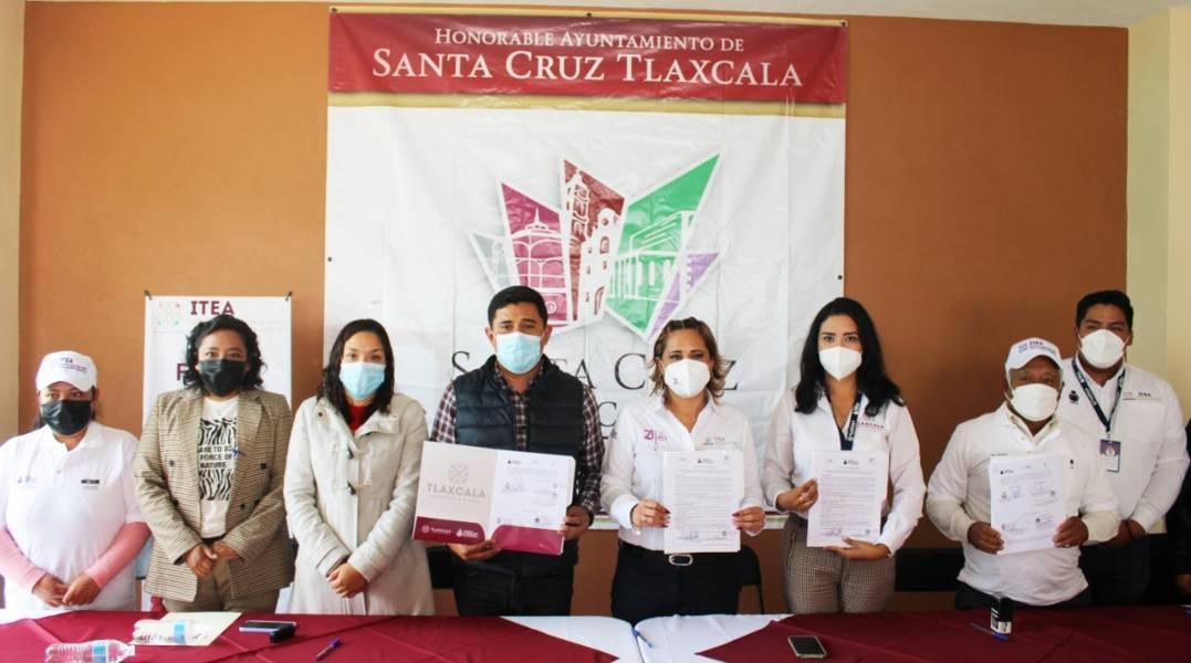 ITEA reabre plaza comunitaria en Santa Cruz Tlaxcala