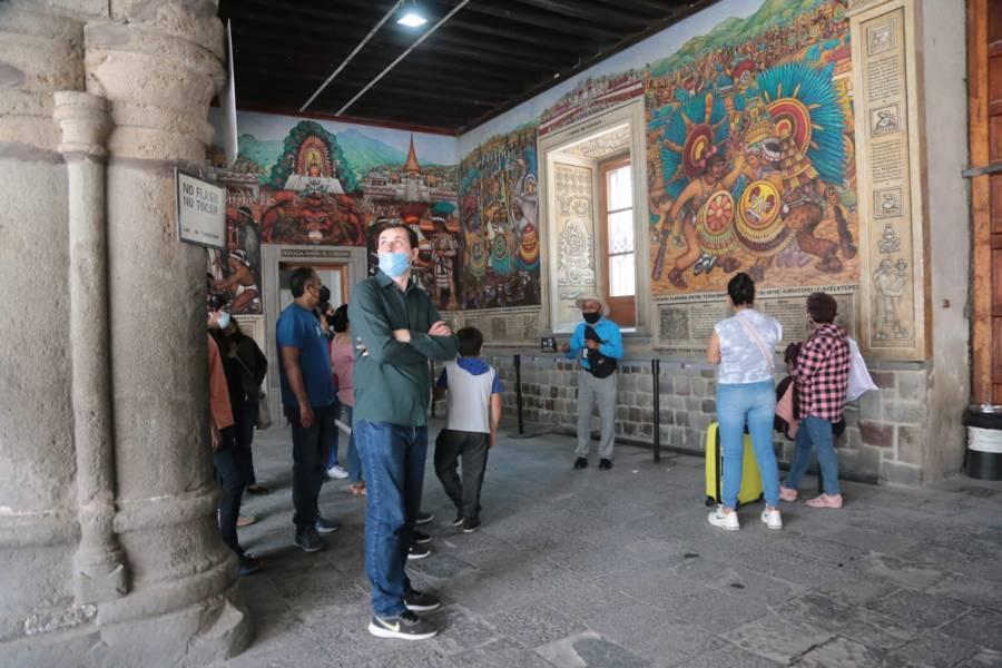 Continúa el arribo de turistas a Tlaxcala 